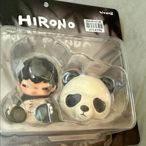 Hirono Doll Panda Hang card sealed. Authentic by Popmart